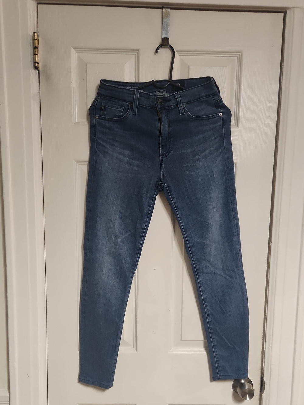AG Adriano Goldschmied Women's Dark Blue Skinny Jeans